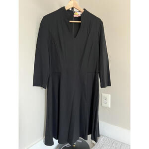 Jude Connally Black Fit & Flare Style Dress